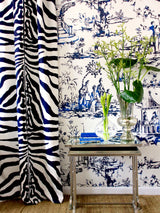 Scalamandre SC 0001WP88357 PORCELAIN SUMMER PALACE WALLPAPER - Eade's Wallpaper