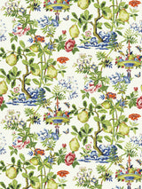 Scalamandre SC 0001WP88377 BLOOM SHANTUNG GARDEN WALLPAPER - Eade's Wallpaper