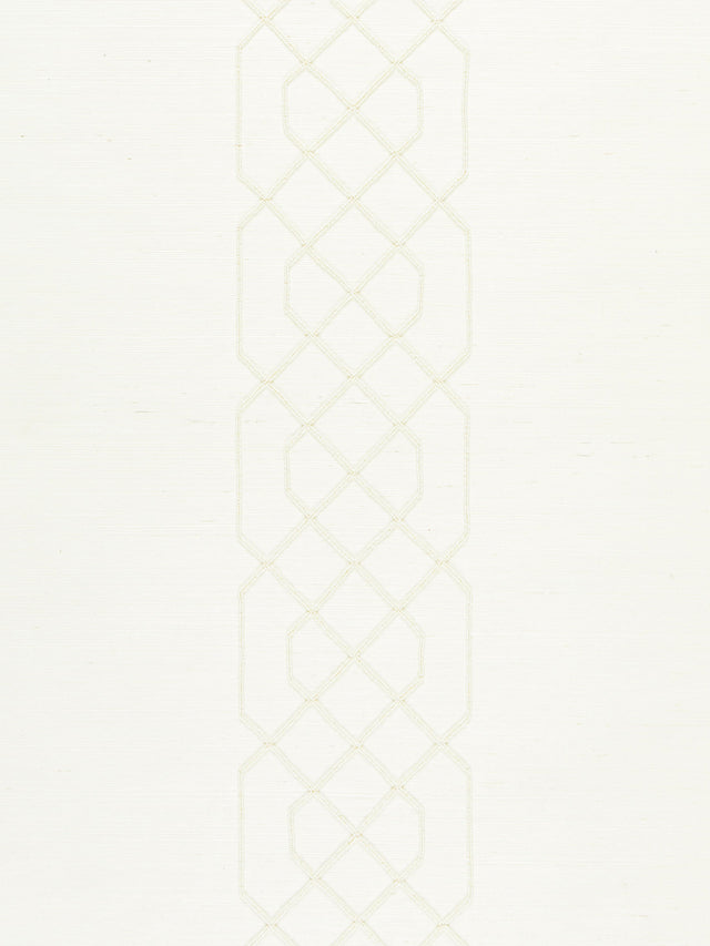 Scalamandre SC 0001WP88385 IVORY ADELAIDE BEADED SISAL WALLPAPER - Eade's Wallpaper