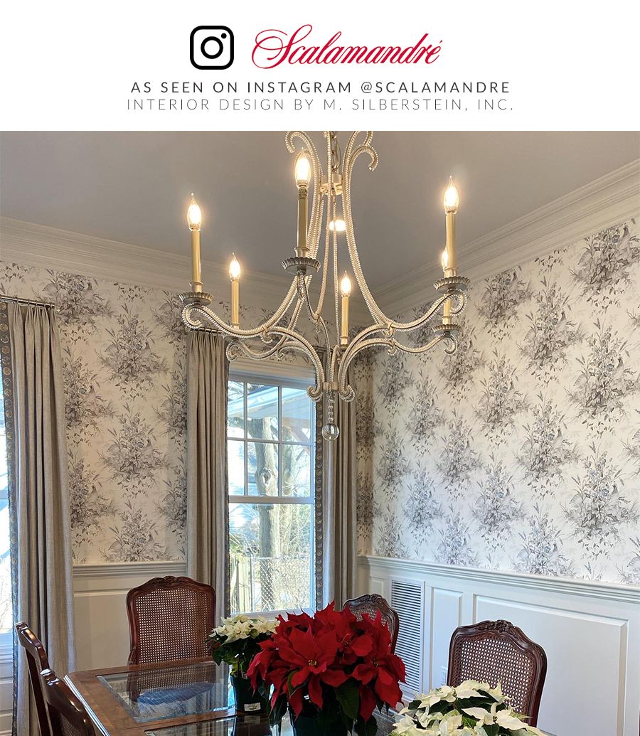 Scalamandre SC 0001WP88434 GRISAILLE EDWIN'S COVEY WALLPAPER - Eade's Wallpaper