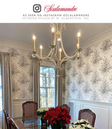 Scalamandre SC 0001WP88434 GRISAILLE EDWIN'S COVEY WALLPAPER - Eade's Wallpaper