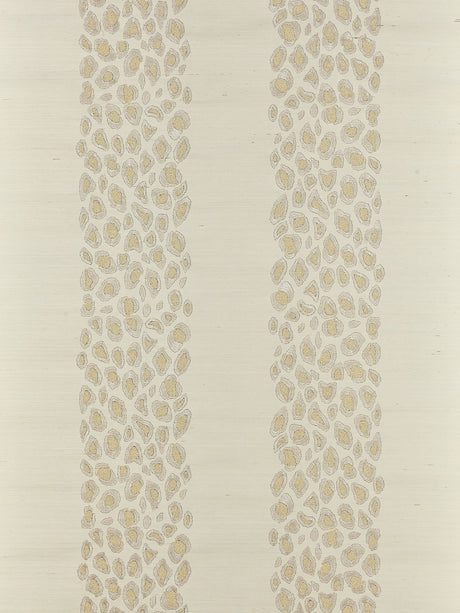 Scalamandre SC 0001WP88446 PEARL CATWALK EMBELLISHED GRASSCLOTH WALLPAPER - Eade's Wallpaper