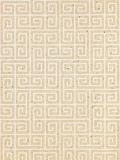 Scalamandre SC 0001WP88557 SAND FRET MOSAIC GRASSCLOTH WALLPAPER - Eade's Wallpaper