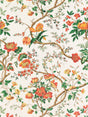 Scalamandre SC 0001WP88563 PERSIMMON PERSEPHONE WALLPAPER - Eade's Wallpaper