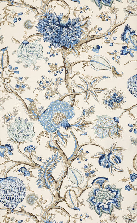 Scalamandre SC 0001WP88585 DELFT PONDICHERRY WALLPAPER - Eade's Wallpaper