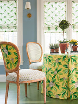 Scalamandre SC 000216454M PINEAPPLE RHODODENDRON - OUTDOOR Fabric - Eade's Wallpaper