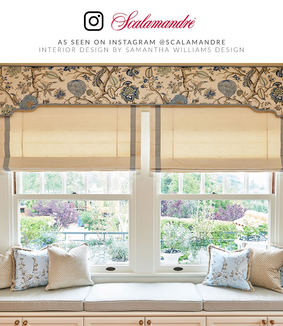 Scalamandre SC 000216552 SKY NANJING Fabric - Eade's Wallpaper