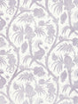 Scalamandre SC 000216575 LAVENDER BALINESE PEACOCK LINEN PRINT Fabric - Eade's Wallpaper