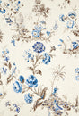 Scalamandre SC 000216584 PORCELAIN SOMERSET LINEN PRINT Fabric - Eade's Wallpaper