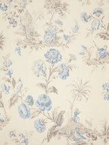Scalamandre SC 000216585 PORCELAIN SOMERSET SILK WARP PRINT Fabric - Eade's Wallpaper