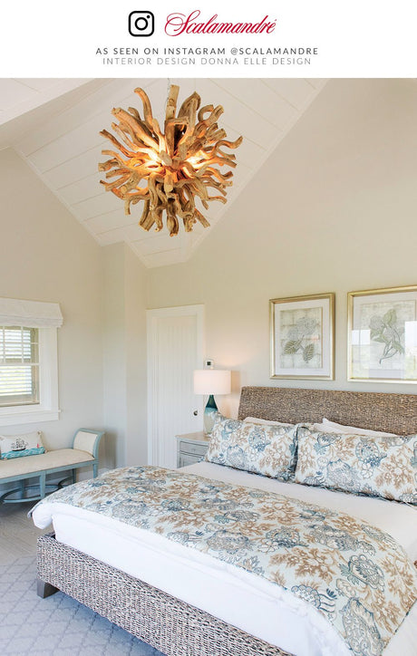 Scalamandre SC 000216593 SKY CANTERBURY LINEN PRINT Fabric - Eade's Wallpaper