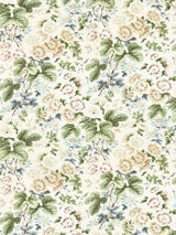 Scalamandre SC 000216595 RICH CREAM HIGHGROVE LINEN PRINT Fabric - Eade's Wallpaper