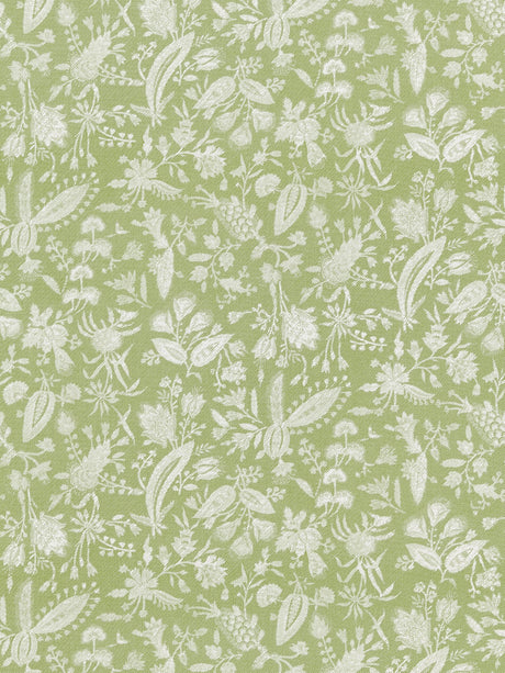 Scalamandre SC 000216605 WILLOW TULIA LINEN PRINT Fabric - Eade's Wallpaper