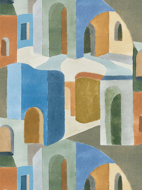 Scalamandre SC 000216637 EARTH RIAD COTTON PRINT Fabric - Eade's Wallpaper