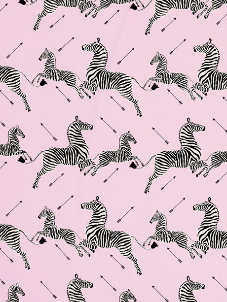 Scalamandre SC 000216641 PEONY ZEBRAS PETITE Fabric - Eade's Wallpaper