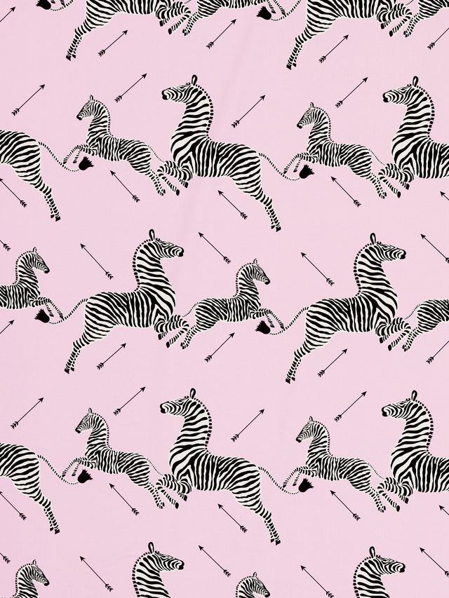 Scalamandre SC 000216641 PEONY ZEBRAS PETITE Fabric - Eade's Wallpaper
