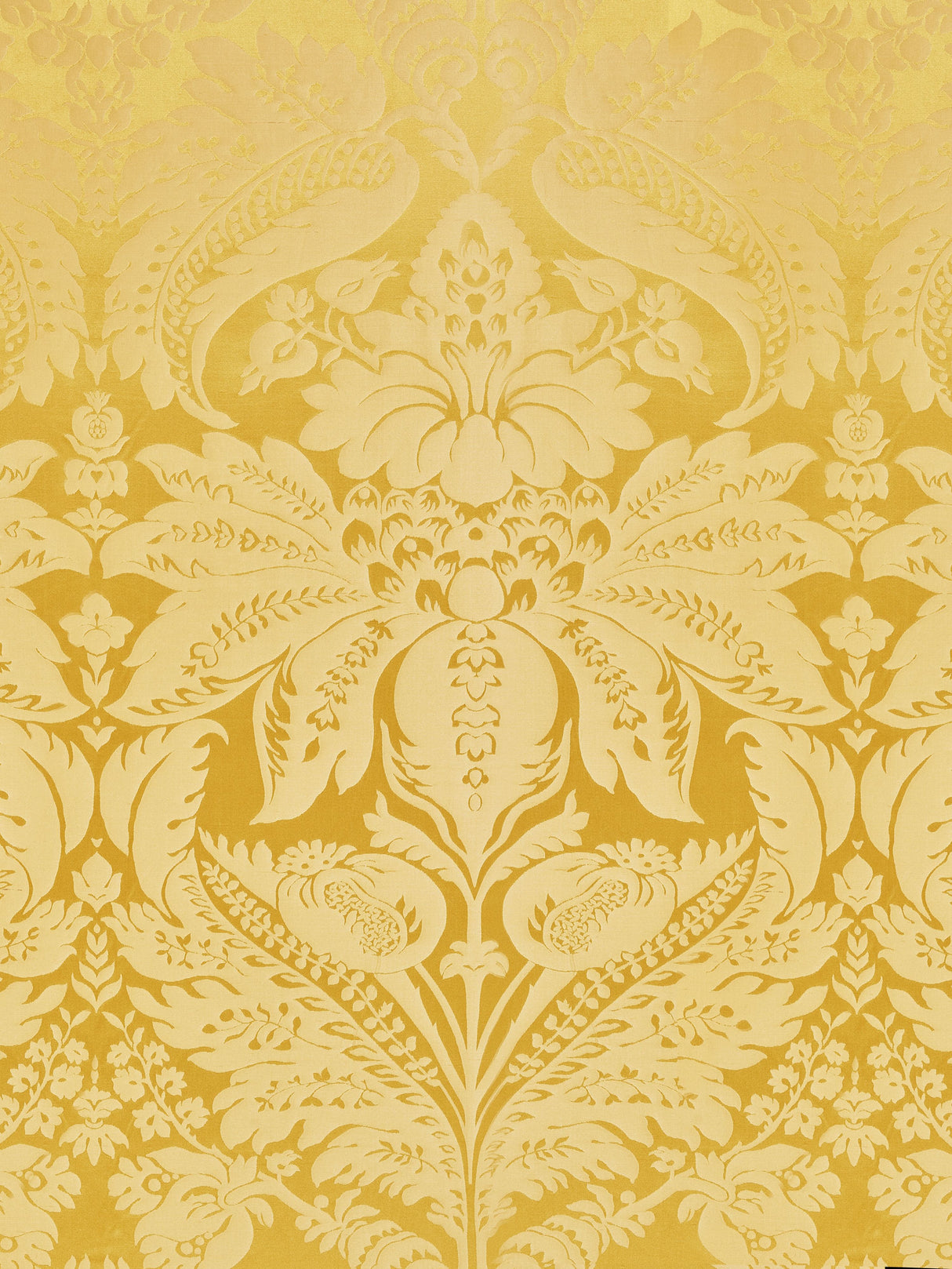 Scalamandre SC 000220100M VERMEIL NEWPORT DAMASK Fabric - Eade's Wallpaper