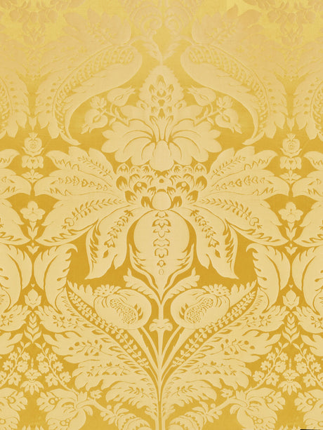 Scalamandre SC 000220100M VERMEIL NEWPORT DAMASK Fabric - Eade's Wallpaper