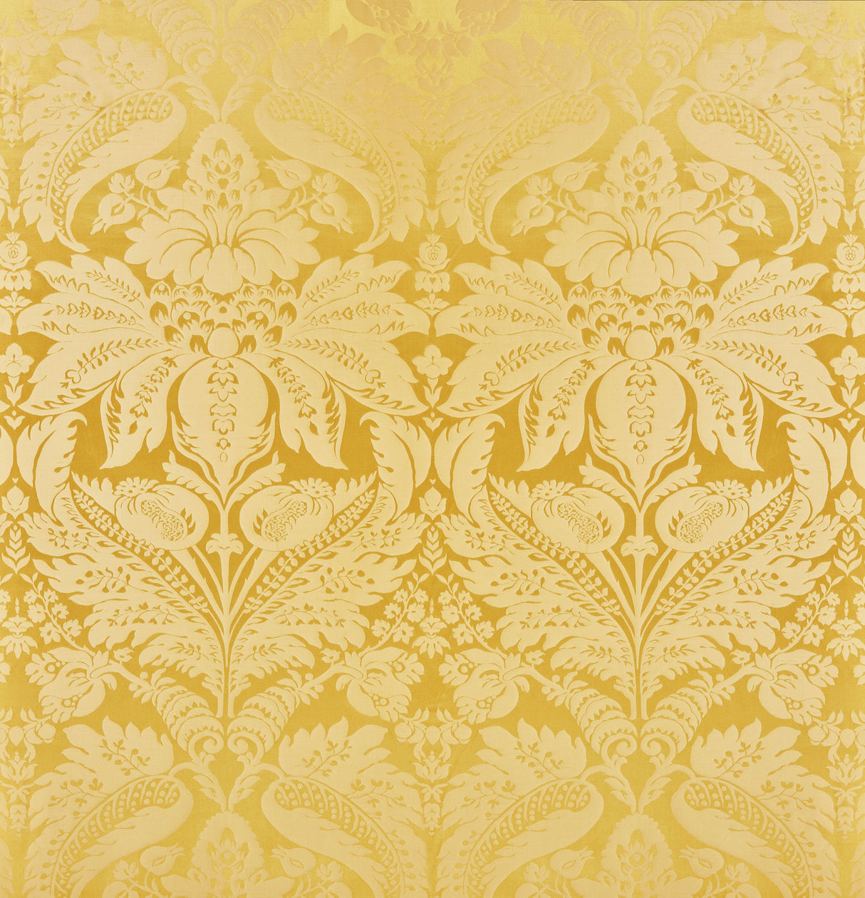 Scalamandre SC 000220100M VERMEIL NEWPORT DAMASK Fabric - Eade's Wallpaper