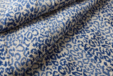 Scalamandre SC 000226423 BLUE CORBET Fabric - Eade's Wallpaper