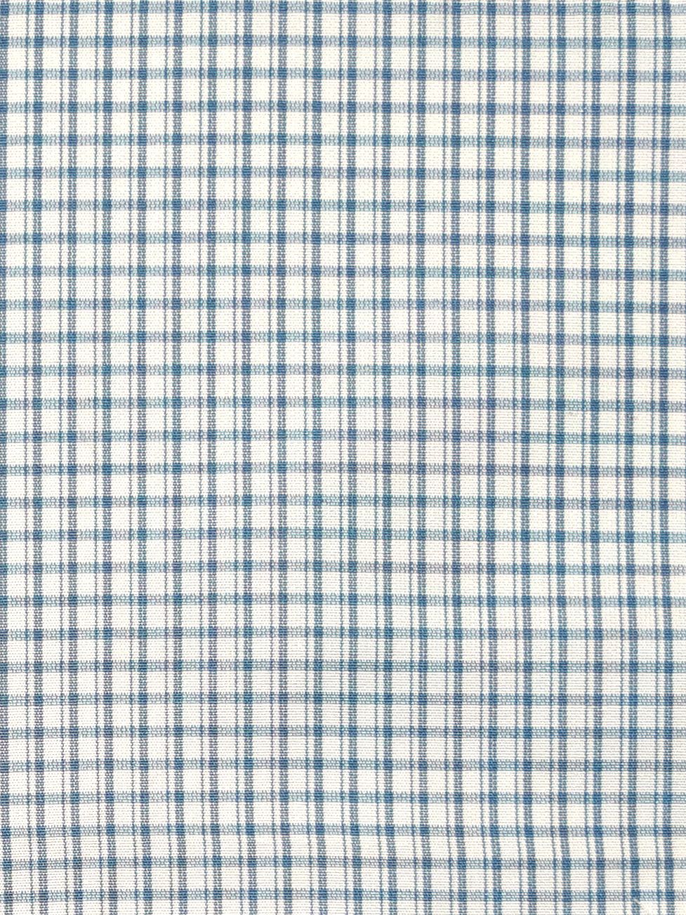 Scalamandre SC 000226983 INDIGO ASTOR CHECK Fabric - Eade's Wallpaper