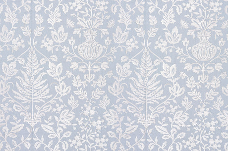 Scalamandre SC 000227032 SKY SHALIMAR EMBROIDERY Fabric - Eade's Wallpaper