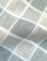 Scalamandre SC 000227043 HAZE WAINSCOTT CHECK SHEER Fabric - Eade's Wallpaper