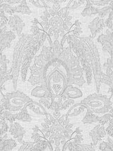Scalamandre SC 000227053 HAZE LIA DAMASK SHEER Fabric - Eade's Wallpaper