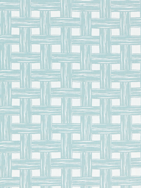 Scalamandre SC 000227059 SURF BAMBOO LATTICE Fabric - Eade's Wallpaper