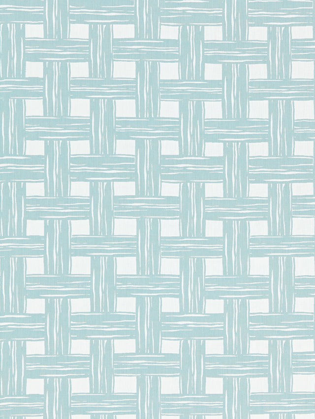 Scalamandre SC 000227059 SURF BAMBOO LATTICE Fabric - Eade's Wallpaper