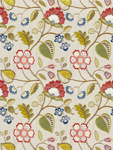 Scalamandre SC 000227071 BLOOM WILLOWOOD EMBROIDERY Fabric - Eade's Wallpaper