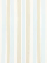 Scalamandre SC 000227112 SEA GULL MAYFAIR COTTON STRIPE Fabric - Eade's Wallpaper