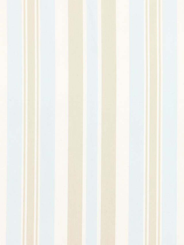Scalamandre SC 000227112 SEA GULL MAYFAIR COTTON STRIPE Fabric - Eade's Wallpaper