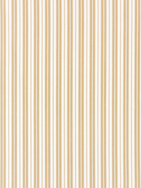 Scalamandre SC 000227115 CAMEL DEVON TICKING STRIPE Fabric - Eade's Wallpaper
