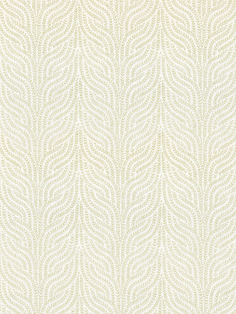 Scalamandre SC 000227125 CELERY WILLOW VINE EMBROIDERY Fabric - Eade's Wallpaper