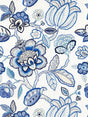 Scalamandre SC 000227126 PORCELAIN COROMANDEL EMBROIDERY Fabric - Eade's Wallpaper