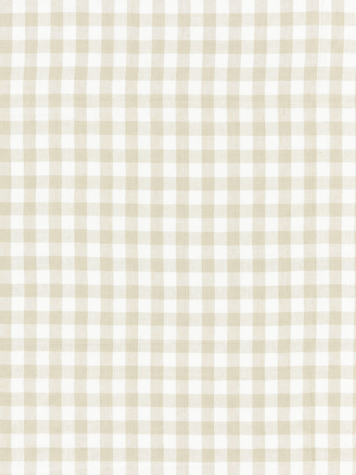 Scalamandre SC 000227166 FLAX SWEDISH LINEN CHECK Fabric - Eade's Wallpaper