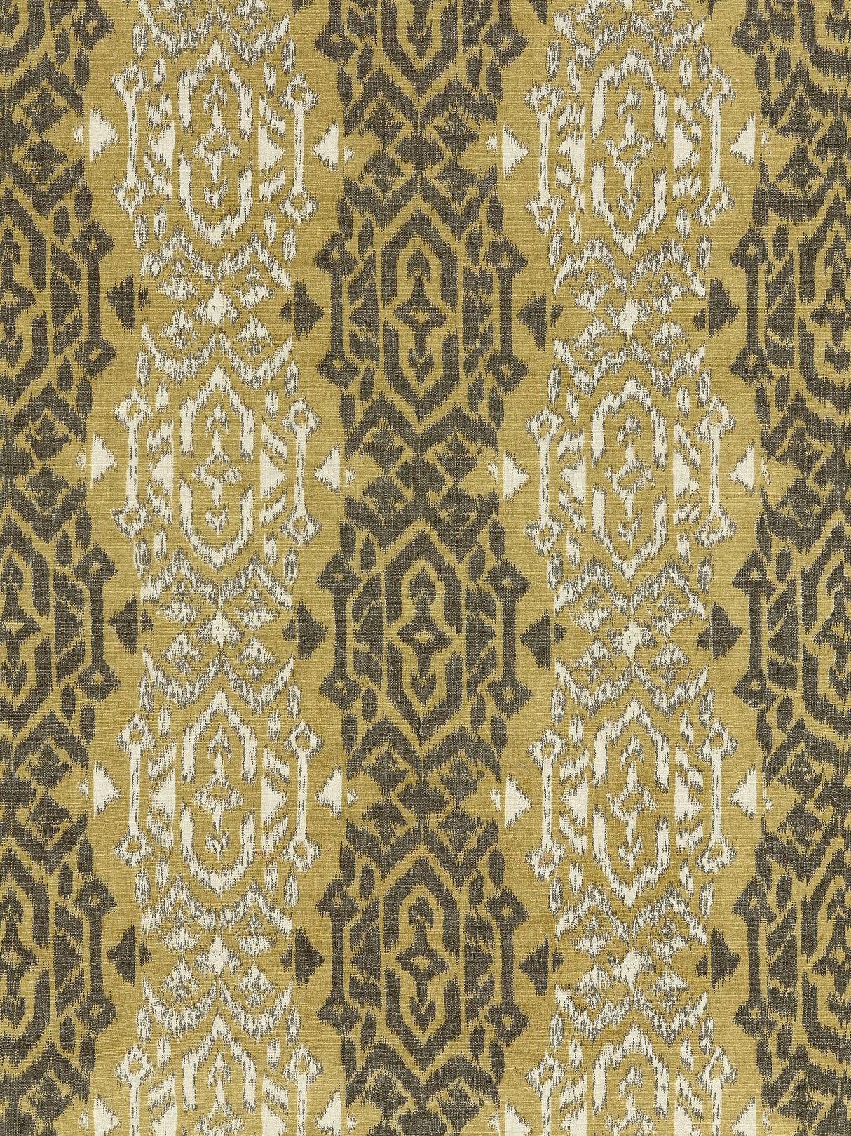 Scalamandre SC 000227167 GOLDEN WHEAT SUMATRA IKAT WEAVE Fabric - Eade's Wallpaper