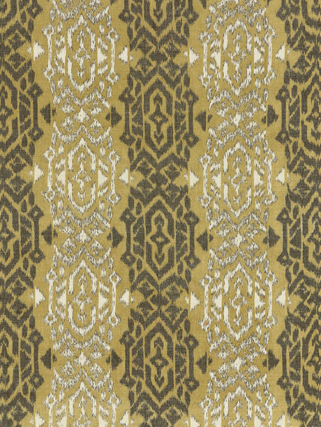 Scalamandre SC 000227167 GOLDEN WHEAT SUMATRA IKAT WEAVE Fabric - Eade's Wallpaper
