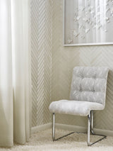 Scalamandre SC 000227236 PARCHMENT SORA SHEER Fabric - Eade's Wallpaper