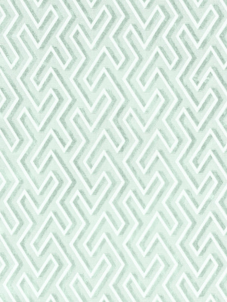 Scalamandre SC 000227237 HARBOR MAZE VELVET Fabric - Eade's Wallpaper