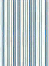Scalamandre SC 000227253 BLUE JAY NILE STRIPE Fabric - Eade's Wallpaper