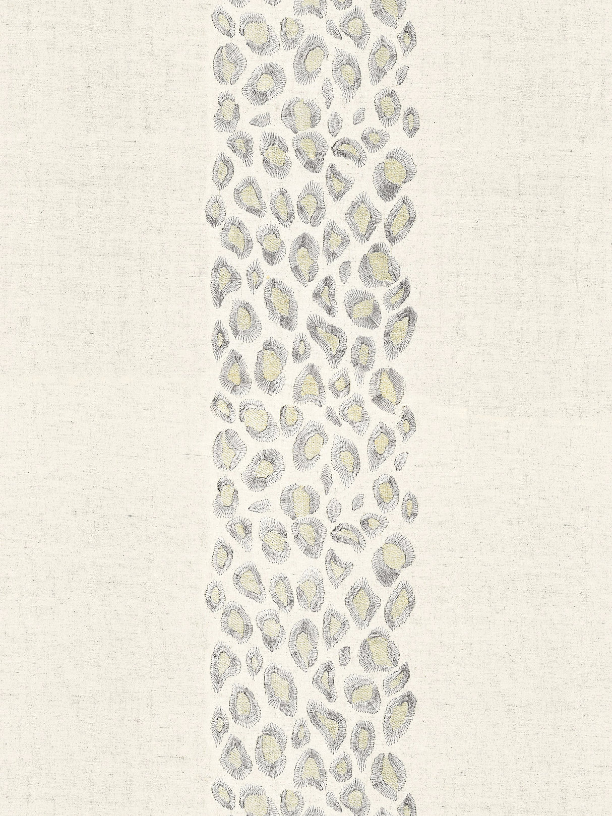 Scalamandre SC 000227255 LOOKING GLASS CATWALK EMBROIDERY Fabric - Eade's Wallpaper