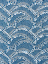 Scalamandre SC 000227256 MARLIN LOVEGRASS EMBROIDERY Fabric - Eade's Wallpaper