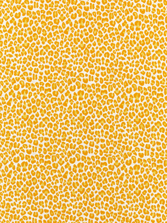 Scalamandre SC 000227316 TANGERINE BACKYARD BENGAL Fabric - Eade's Wallpaper