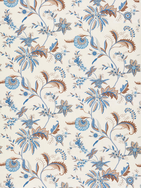 Scalamandre SC 000227325 SKY AND STONE SERAPHINE EMBROIDERED SILK Fabric - Eade's Wallpaper