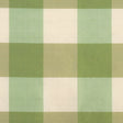 Scalamandre SC 000236291 GREEN & IVORY WOODLAND CHECK Fabric - Eade's Wallpaper