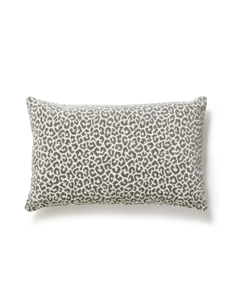 Scalamandre SC 0002LBDK27037 PANTHERA VELVET LUMBAR PILLOW -