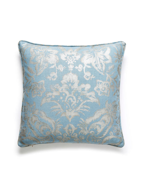 Scalamandre SC 0002MANSPILL MANSFIELD DAMASK PRINT PILLOW - 