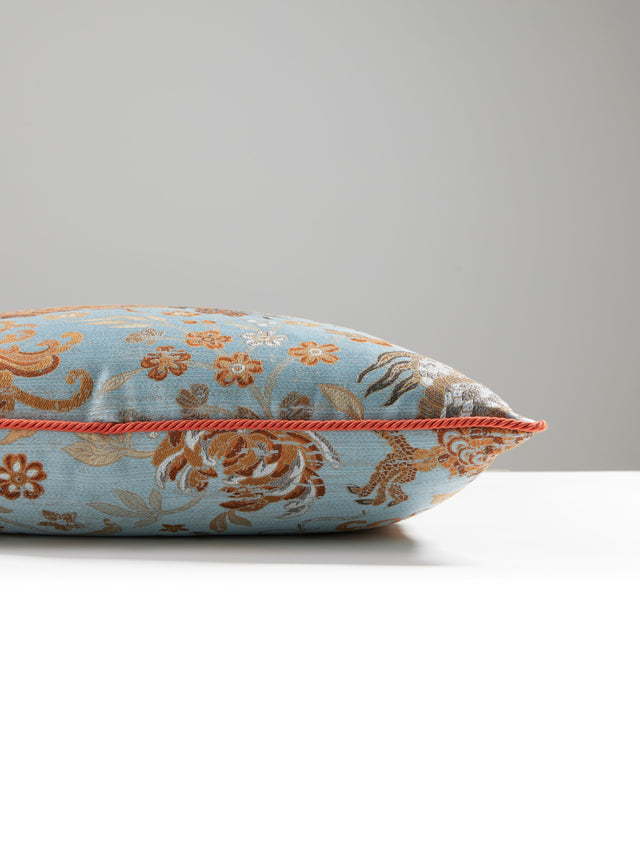 Scalamandre SC 0002SDDC27327 DRAGON TABLEAU PILLOW - Pillow 